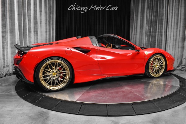 Used 2022 Ferrari F8 Spider Convertible MSRP $459k+ HARD LOADED Novitec Exhaust ANRKY Wheels FULL PPF for sale Sold at Chicago Motor Cars in West Chicago IL 60185 5