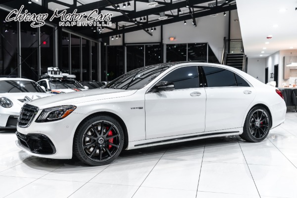 Used 2020 Mercedes-Benz S63 AMG 4-Matic! Loaded! Just Serviced! New Tires! for sale Sold at Chicago Motor Cars in West Chicago IL 60185 1