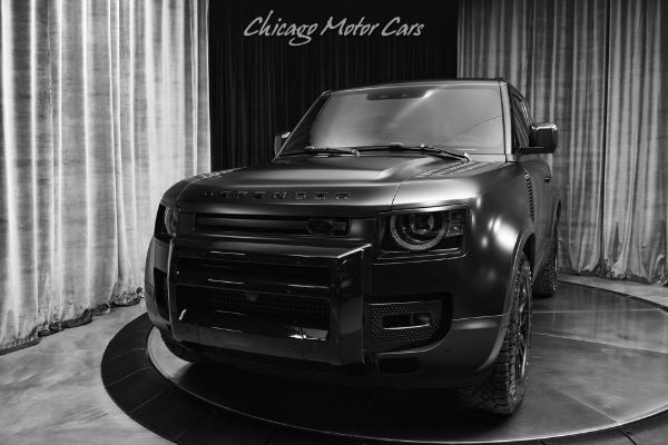 Used 2023 Land Rover Defender 90 SE! Air Suspension Pkg! Satin Wrap! Extended Leather! Tons of Extras! for sale Sold at Chicago Motor Cars in West Chicago IL 60185 2