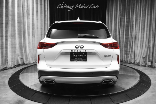 Used 2021 Infiniti QX50 Luxe Panoroof! Remote Starter! ProPilot Assist! Apple Carplay! Loaded! for sale Sold at Chicago Motor Cars in West Chicago IL 60185 4