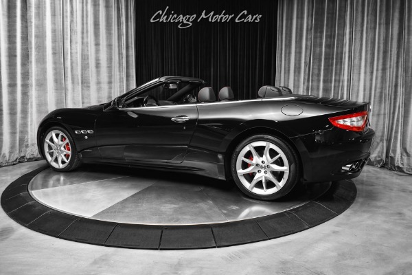 Used 2012 Maserati GranTurismo Convertible! Only 1k Miles! Black on Black!! Amazing Condition! Loaded! for sale Sold at Chicago Motor Cars in West Chicago IL 60185 3