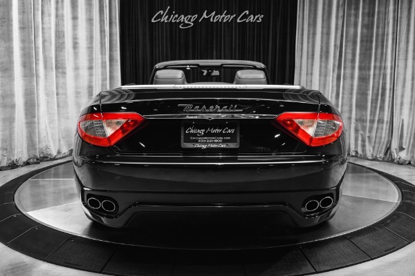Used 2012 Maserati GranTurismo Convertible! Only 1k Miles! Black on Black!! Amazing Condition! Loaded! for sale Sold at Chicago Motor Cars in West Chicago IL 60185 4