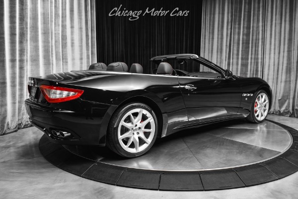 Used 2012 Maserati GranTurismo Convertible! Only 1k Miles! Black on Black!! Amazing Condition! Loaded! for sale Sold at Chicago Motor Cars in West Chicago IL 60185 5