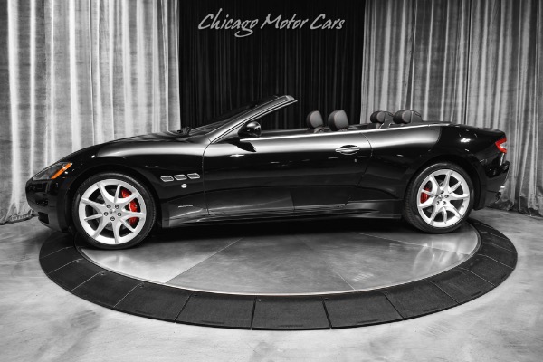 Used 2012 Maserati GranTurismo Convertible! Only 1k Miles! Black on Black!! Amazing Condition! Loaded! for sale Sold at Chicago Motor Cars in West Chicago IL 60185 1