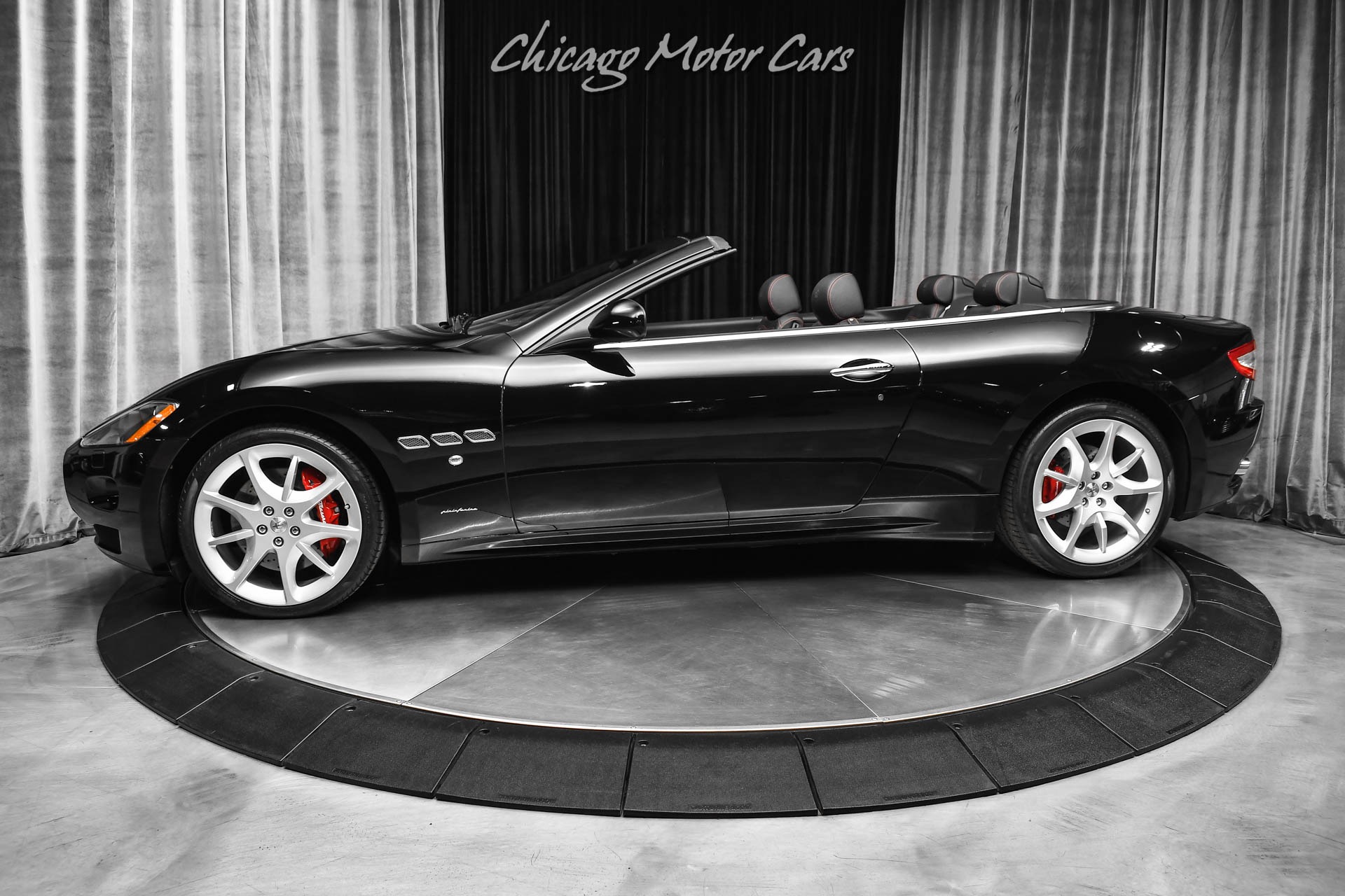 Used 2012 Maserati GranTurismo Convertible! Only 1k Miles! Black on Black!! Amazing Condition! Loaded! for sale Sold at Chicago Motor Cars in West Chicago IL 60185 1