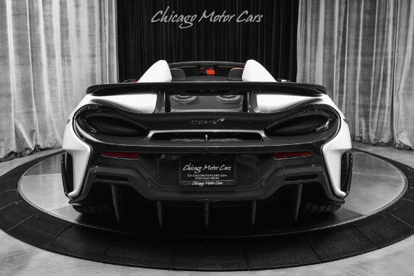Used 2020 McLaren 600LT Spider MSO Clubsport! Carbon Fiber Ext pack 1,2 &3! Racing Seats! Axle Lifter! for sale Sold at Chicago Motor Cars in West Chicago IL 60185 4