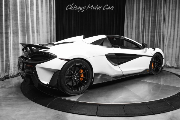 Used 2020 McLaren 600LT Spider MSO Clubsport! Carbon Fiber Ext pack 1,2 &3! Racing Seats! Axle Lifter! for sale Sold at Chicago Motor Cars in West Chicago IL 60185 5