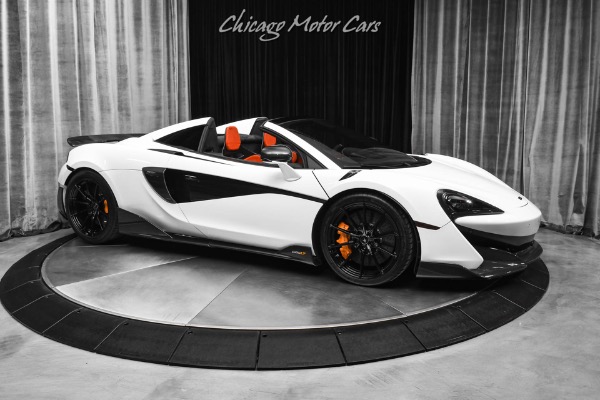 Used 2020 McLaren 600LT Spider MSO Clubsport! Carbon Fiber Ext pack 1,2 &3! Racing Seats! Axle Lifter! for sale Sold at Chicago Motor Cars in West Chicago IL 60185 6