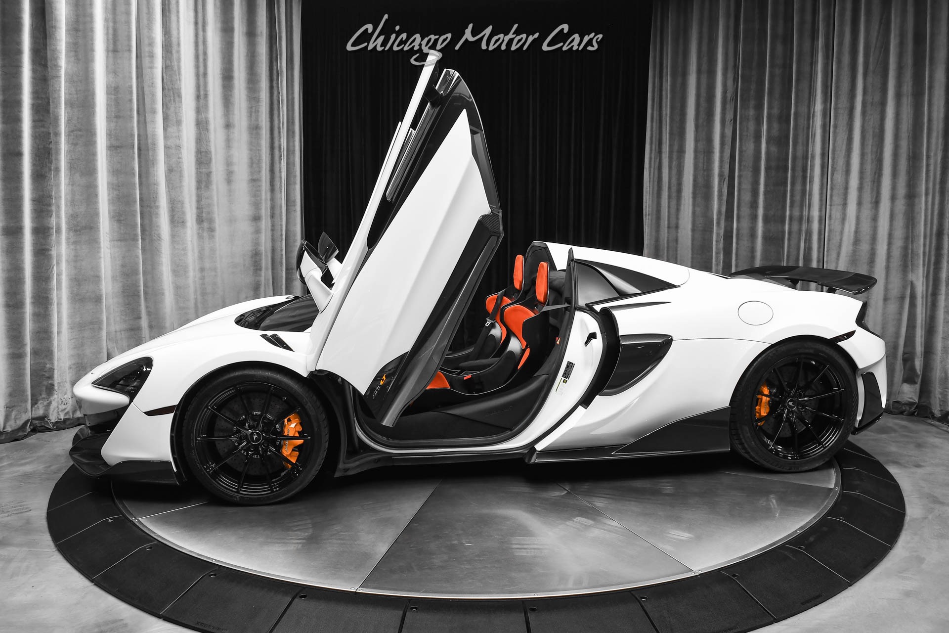 Used 2020 McLaren 600LT Spider MSO Clubsport! Carbon Fiber Ext pack 1,2 &3! Racing Seats! Axle Lifter! for sale Sold at Chicago Motor Cars in West Chicago IL 60185 1