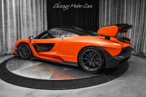 Used 2019 McLaren Senna Only 835 Miles MSO Burton Blue Accents Gorilla Glass Bowers & Wilkins for sale Sold at Chicago Motor Cars in West Chicago IL 60185 3