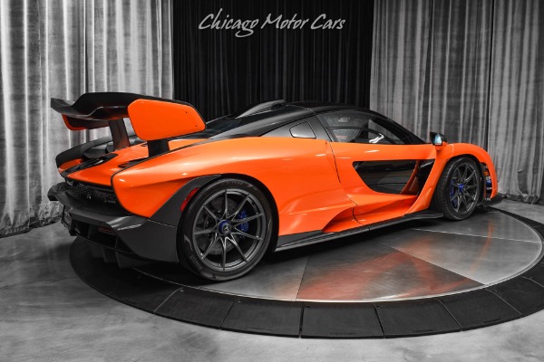 Used 2019 McLaren Senna Only 835 Miles MSO Burton Blue Accents Gorilla Glass Bowers & Wilkins for sale Sold at Chicago Motor Cars in West Chicago IL 60185 5