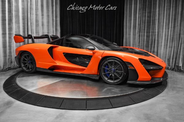 Used 2019 McLaren Senna Only 835 Miles MSO Burton Blue Accents Gorilla Glass Bowers & Wilkins for sale Sold at Chicago Motor Cars in West Chicago IL 60185 6