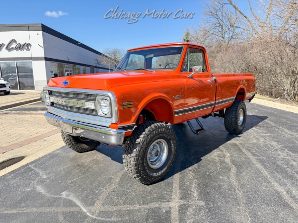 Used 1969 Chevrolet K10 Single Cab! Oak Wood Bed! 5.7L V8 Engine! 3-Speed Transmission! for sale Sold at Chicago Motor Cars in West Chicago IL 60185 2
