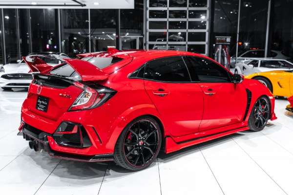 Used 2021 Honda Civic Type R Touring Hatchback 6-Speed Manual! Tasteful Upgrades! Bucket Seats! for sale Sold at Chicago Motor Cars in West Chicago IL 60185 4