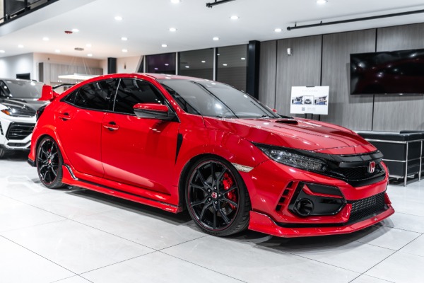 Used 2021 Honda Civic Type R Touring Hatchback 6-Speed Manual! Tasteful Upgrades! Bucket Seats! for sale Sold at Chicago Motor Cars in West Chicago IL 60185 5