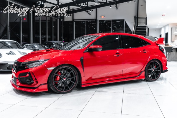 Used 2021 Honda Civic Type R Touring Hatchback 6-Speed Manual! Tasteful Upgrades! Bucket Seats! for sale Sold at Chicago Motor Cars in West Chicago IL 60185 1