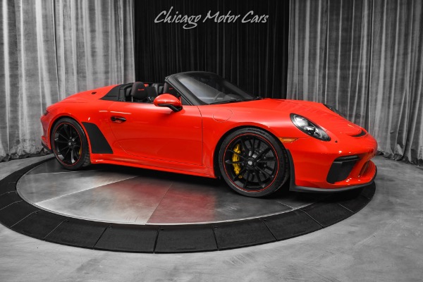 Used 2019 Porsche 911 Speedster Only 1000 Miles 6 Speed Manual Transmission LOADED RARE Front PPF for sale Sold at Chicago Motor Cars in West Chicago IL 60185 6