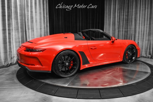 Used 2019 Porsche 911 Speedster Only 963 Miles! Guards Red 6 Speed Manual Transmission LOADED for sale Sold at Chicago Motor Cars in West Chicago IL 60185 5