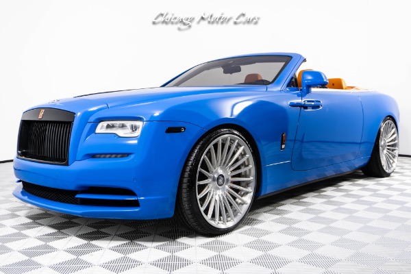 Used 2016 Rolls-Royce Dawn Convertible Illuminated Spirit and Grille! Mandarin Interior! 24in AG Wheel for sale Sold at Chicago Motor Cars in West Chicago IL 60185 5