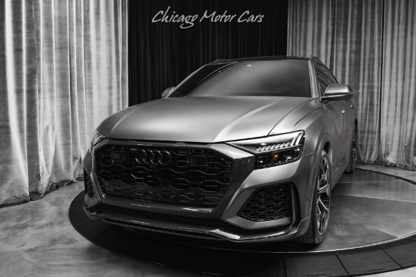 Used 2024 Audi RS Q8 4.0T Quattro SUV MSRP $139,640+ ONLY 1700 Miles! LOADED! Satin PPF! for sale Sold at Chicago Motor Cars in West Chicago IL 60185 2