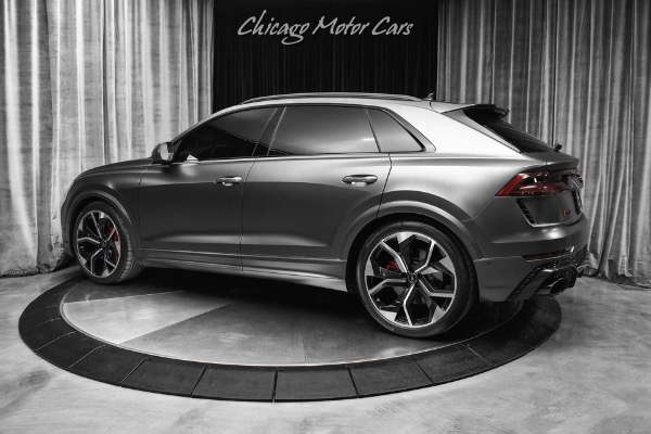 Used 2024 Audi RS Q8 4.0T Quattro SUV MSRP $139,640+ ONLY 1700 Miles! LOADED! Satin PPF! for sale Sold at Chicago Motor Cars in West Chicago IL 60185 3
