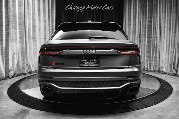 Used 2024 Audi RS Q8 4.0T Quattro SUV MSRP $139,640+ ONLY 1700 Miles! LOADED! Satin PPF! for sale Sold at Chicago Motor Cars in West Chicago IL 60185 4