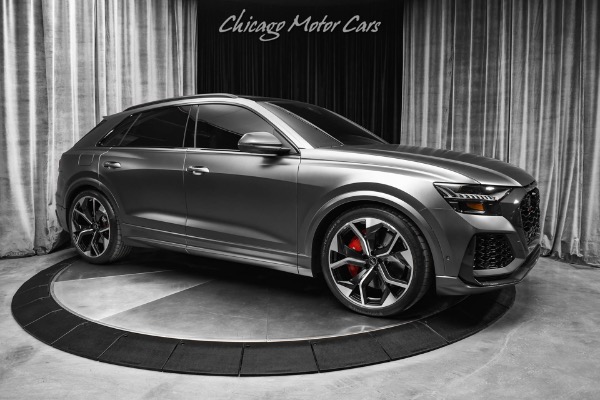 Used 2024 Audi RS Q8 4.0T Quattro SUV MSRP $139,640+ ONLY 1700 Miles! LOADED! Satin PPF! for sale Sold at Chicago Motor Cars in West Chicago IL 60185 6