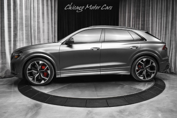 Used 2024 Audi RS Q8 4.0T Quattro SUV MSRP $139,640+ ONLY 1700 Miles! LOADED! Satin PPF! for sale Sold at Chicago Motor Cars in West Chicago IL 60185 1