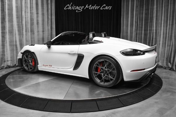 Used 2024 Porsche 718 Boxster Spyder RS Weissach Package! FULL Stealth PPF! Serviced Only 367 Miles for sale Sold at Chicago Motor Cars in West Chicago IL 60185 3