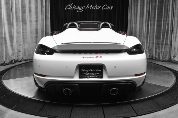 Used 2024 Porsche 718 Boxster Spyder RS Weissach Package! FULL Stealth PPF! Serviced Only 367 Miles for sale Sold at Chicago Motor Cars in West Chicago IL 60185 4