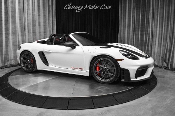 Used 2024 Porsche 718 Boxster Spyder RS Weissach Package! FULL Stealth PPF! Serviced Only 367 Miles for sale Sold at Chicago Motor Cars in West Chicago IL 60185 6