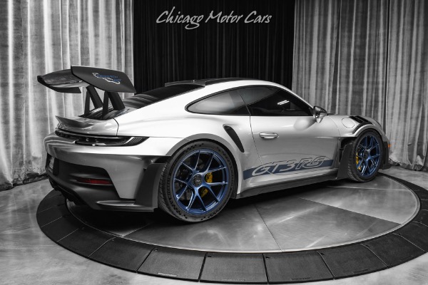 Used 2024 Porsche 911 GT3 RS Weissach Package! Magnesium Blue Wheels! Only 1200 Miles! Front Lift! for sale Sold at Chicago Motor Cars in West Chicago IL 60185 5
