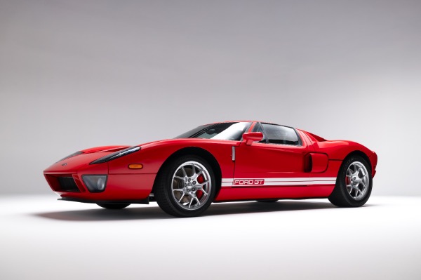 Used 2005 Ford GT Coupe RARE Factory Stripe Delete! ONLY 4k Miles! Collector-Grade! for sale Sold at Chicago Motor Cars in West Chicago IL 60185 2