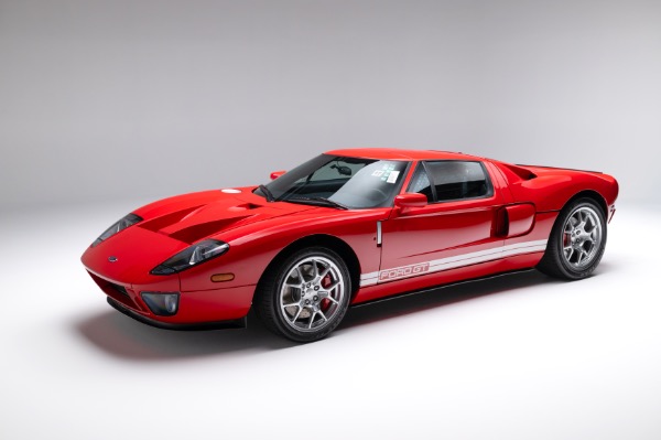 Used 2005 Ford GT Coupe RARE Factory Stripe Delete! ONLY 4k Miles! Collector-Grade! for sale Sold at Chicago Motor Cars in West Chicago IL 60185 1