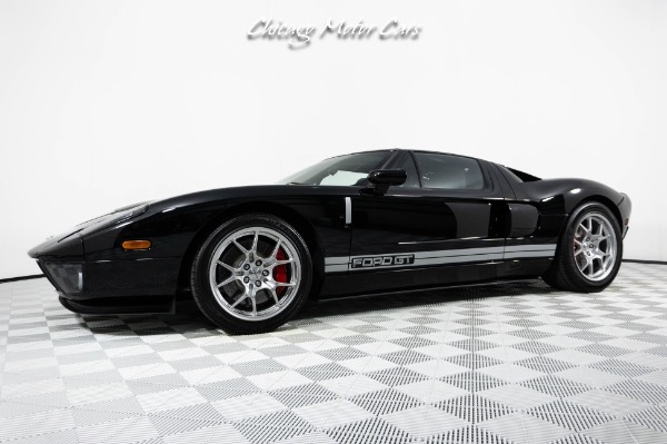 Used 2006 Ford GT Only 4K Miles! Stunning Black on Black Spec! Lightweight Wheels! for sale Sold at Chicago Motor Cars in West Chicago IL 60185 3
