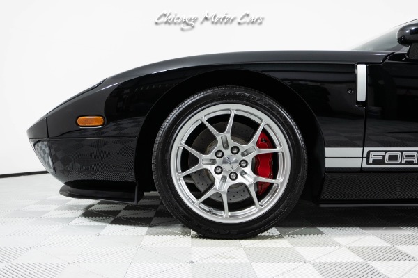 Used 2006 Ford GT Only 4K Miles! Stunning Black on Black Spec! Lightweight Wheels! for sale Sold at Chicago Motor Cars in West Chicago IL 60185 5