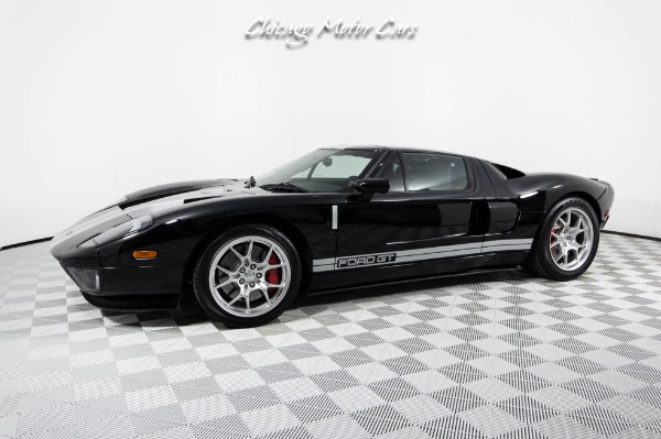 Used 2006 Ford GT Only 4K Miles! Stunning Black on Black Spec! Lightweight Wheels! for sale Sold at Chicago Motor Cars in West Chicago IL 60185 1