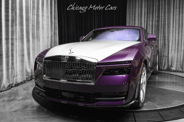 Used 2024 Rolls-Royce Spectre MSRP $541,025+ Only 4k Miles! LOADED! Twilight Purple! Starlight Headliner! for sale Sold at Chicago Motor Cars in West Chicago IL 60185 2