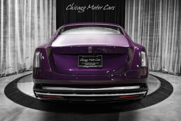 Used 2024 Rolls-Royce Spectre MSRP $541,025+ Only 4k Miles! LOADED! Twilight Purple! Starlight Headliner! for sale Sold at Chicago Motor Cars in West Chicago IL 60185 4