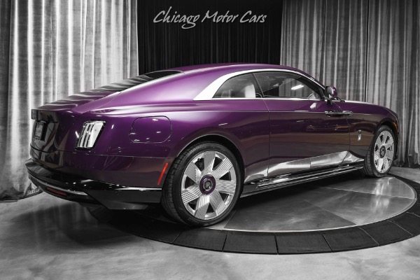 Used 2024 Rolls-Royce Spectre MSRP $541,025+ Only 4k Miles! LOADED! Twilight Purple! Starlight Headliner! for sale Sold at Chicago Motor Cars in West Chicago IL 60185 5