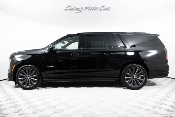Used 2025 Cadillac Escalade-V ESV Only 25 Miles! 682HP Supercharged! Super Cruise! Rear Seat Entertainment! for sale Sold at Chicago Motor Cars in West Chicago IL 60185 2