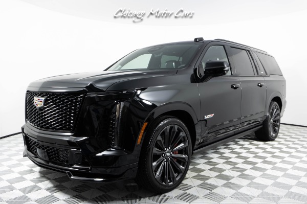 Used 2025 Cadillac Escalade-V ESV Only 25 Miles! 682HP Supercharged! Super Cruise! Rear Seat Entertainment! for sale Sold at Chicago Motor Cars in West Chicago IL 60185 6