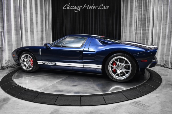 Used 2005 Ford GT Coupe ALL 4 Options! RARE Midnight Blue! ONLY 5k Miles! PPF! STUNNING! for sale Sold at Chicago Motor Cars in West Chicago IL 60185 3