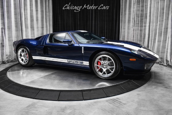 Used 2005 Ford GT Coupe ALL 4 Options! RARE Midnight Blue! ONLY 5k Miles! PPF! STUNNING! for sale Sold at Chicago Motor Cars in West Chicago IL 60185 6
