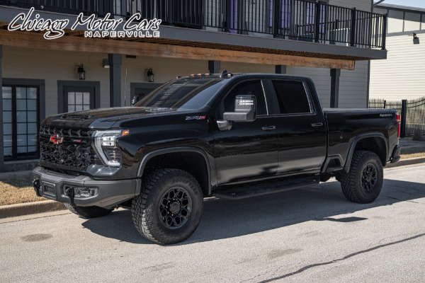 Used 2024 Chevrolet Silverado 2500HD ZR2 Bison Edition Pickup! Duramax 6.6L Turbo Diesel! Tch Pkg! LOADED! for sale Sold at Chicago Motor Cars in West Chicago IL 60185 1