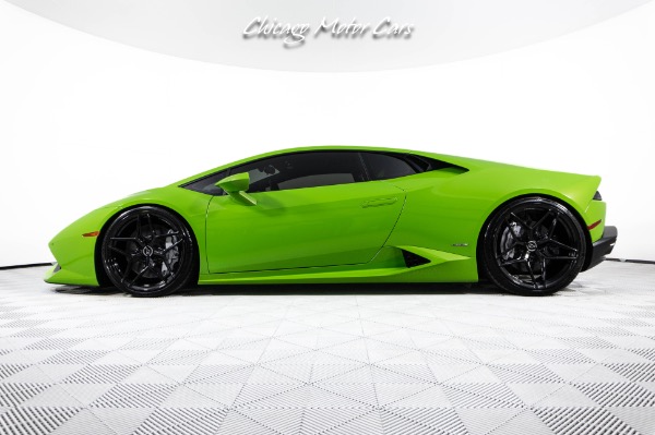Used 2016 Lamborghini Huracan LP 610-4! Verde Mantis! Stunning Verde Fauns Interior! PPF! Loaded! for sale Sold at Chicago Motor Cars in West Chicago IL 60185 2