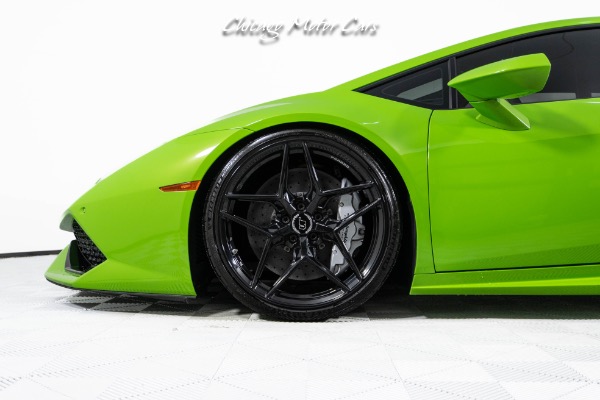 Used 2016 Lamborghini Huracan LP 610-4! Verde Mantis! Stunning Verde Fauns Interior! PPF! Loaded! for sale Sold at Chicago Motor Cars in West Chicago IL 60185 3
