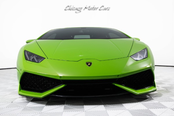 Used 2016 Lamborghini Huracan LP 610-4! Verde Mantis! Stunning Verde Fauns Interior! PPF! Loaded! for sale Sold at Chicago Motor Cars in West Chicago IL 60185 6