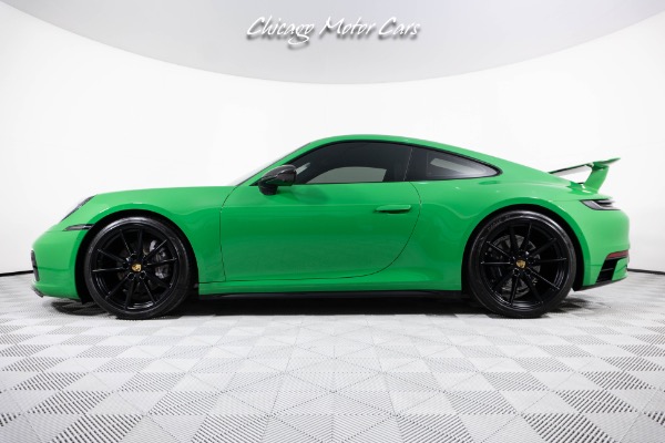 Used 2023 Porsche 911 Carrera T Python Green! Full PPF! Only 5K Miles! Huge Sticker! Aero Pkg! Carbon Roof! for sale Sold at Chicago Motor Cars in West Chicago IL 60185 2