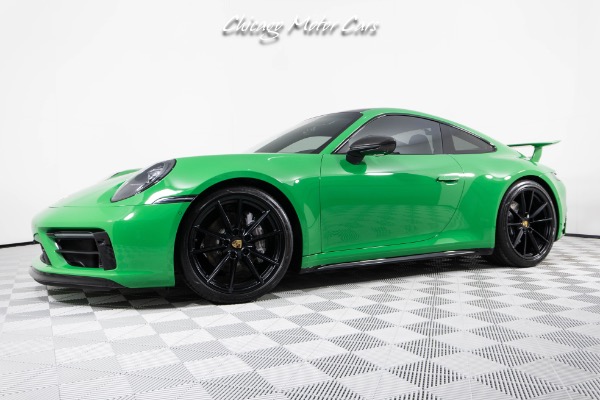 Used 2023 Porsche 911 Carrera T Python Green! Full PPF! Only 5K Miles! Huge Sticker! Aero Pkg! Carbon Roof! for sale Sold at Chicago Motor Cars in West Chicago IL 60185 1